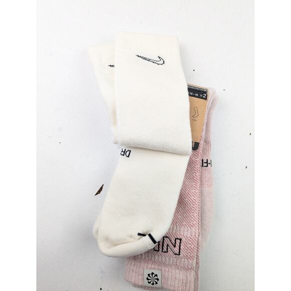 Nike Everyday Plus Undyed Cushioned Crew Socks 2pk - Men 12-15 - Picture 2 of 7